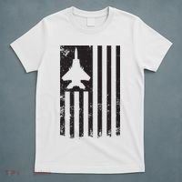 F15 USA FLAG Eagle Fighter Jet For Usaf Pilot Or Crew T-Shirt thumb 5