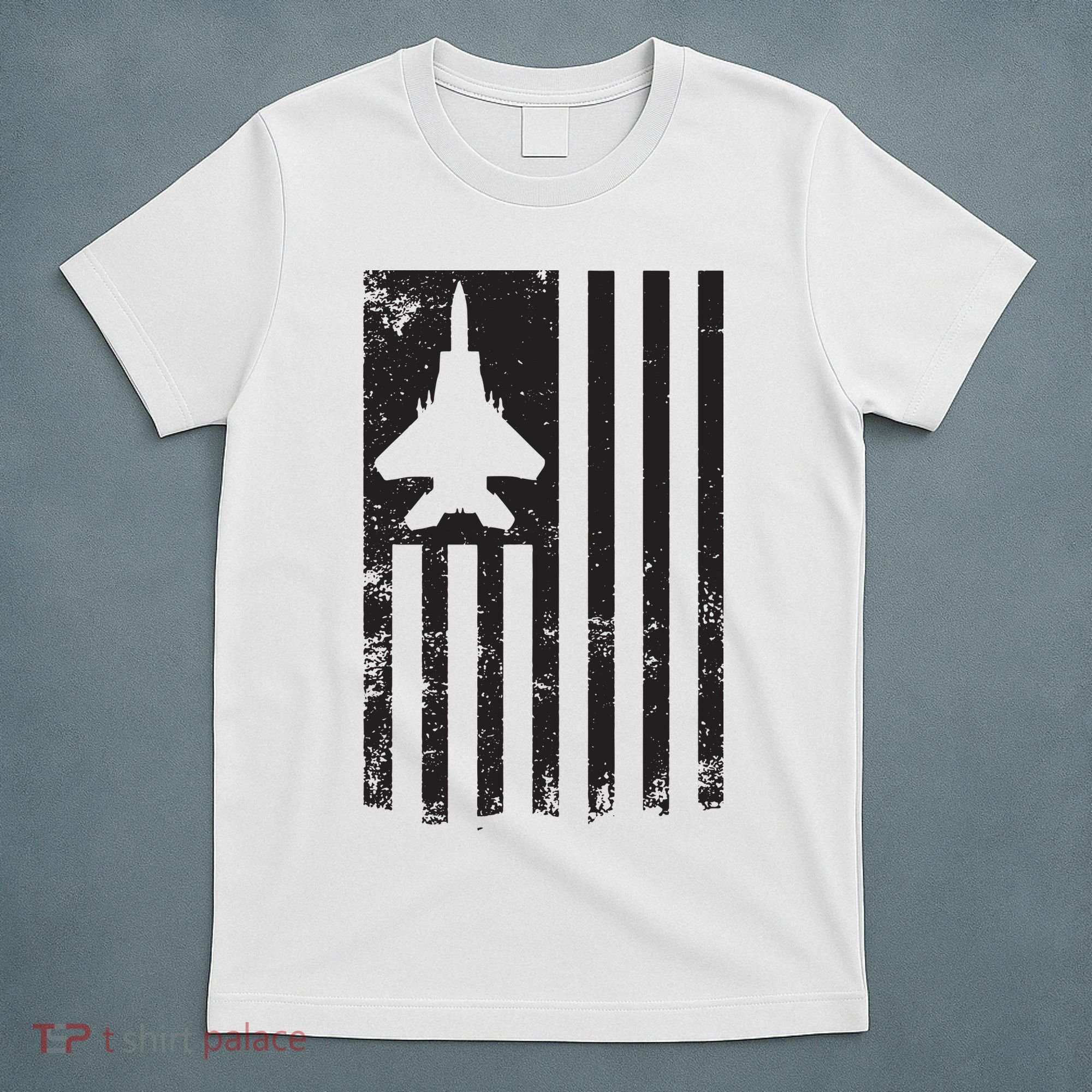 F15 USA FLAG Eagle Fighter Jet For Usaf Pilot Or Crew T-Shirt