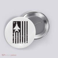 F15 USA FLAG Eagle Fighter Jet For Usaf Pilot Or Crew Button thumb 0