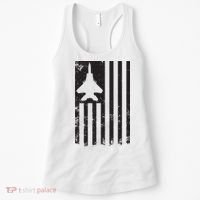 F15 USA FLAG Eagle Fighter Jet For Usaf Pilot Or Crew Women's Tank Top thumb 0