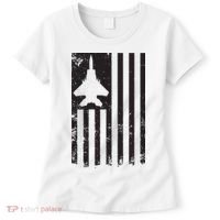 F15 USA FLAG Eagle Fighter Jet For Usaf Pilot Or Crew Women's T-Shirt thumb 0