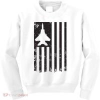 F15 USA FLAG Eagle Fighter Jet For Usaf Pilot Or Crew Kids Sweatshirt thumb 0