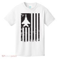 F15 USA FLAG Eagle Fighter Jet For Usaf Pilot Or Crew Kids T-Shirt thumb 0