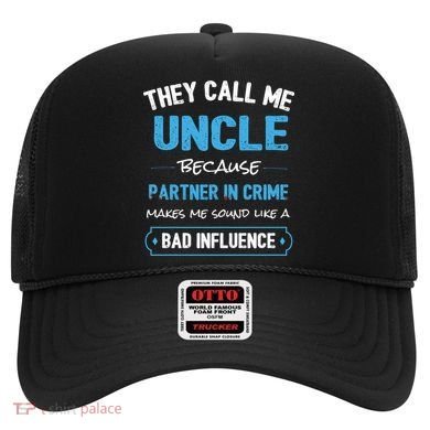 Funny Uncle Gifgift Uncle Partner In Crime Gift Cool Gift Hat