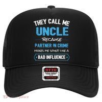 Funny Uncle Gifgift Uncle Partner In Crime Gift Cool Gift Hat thumb 0