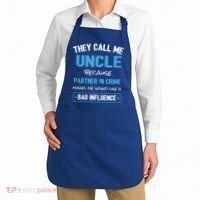 Funny Uncle Gifgift Uncle Partner In Crime Gift Cool Gift Apron thumb 2