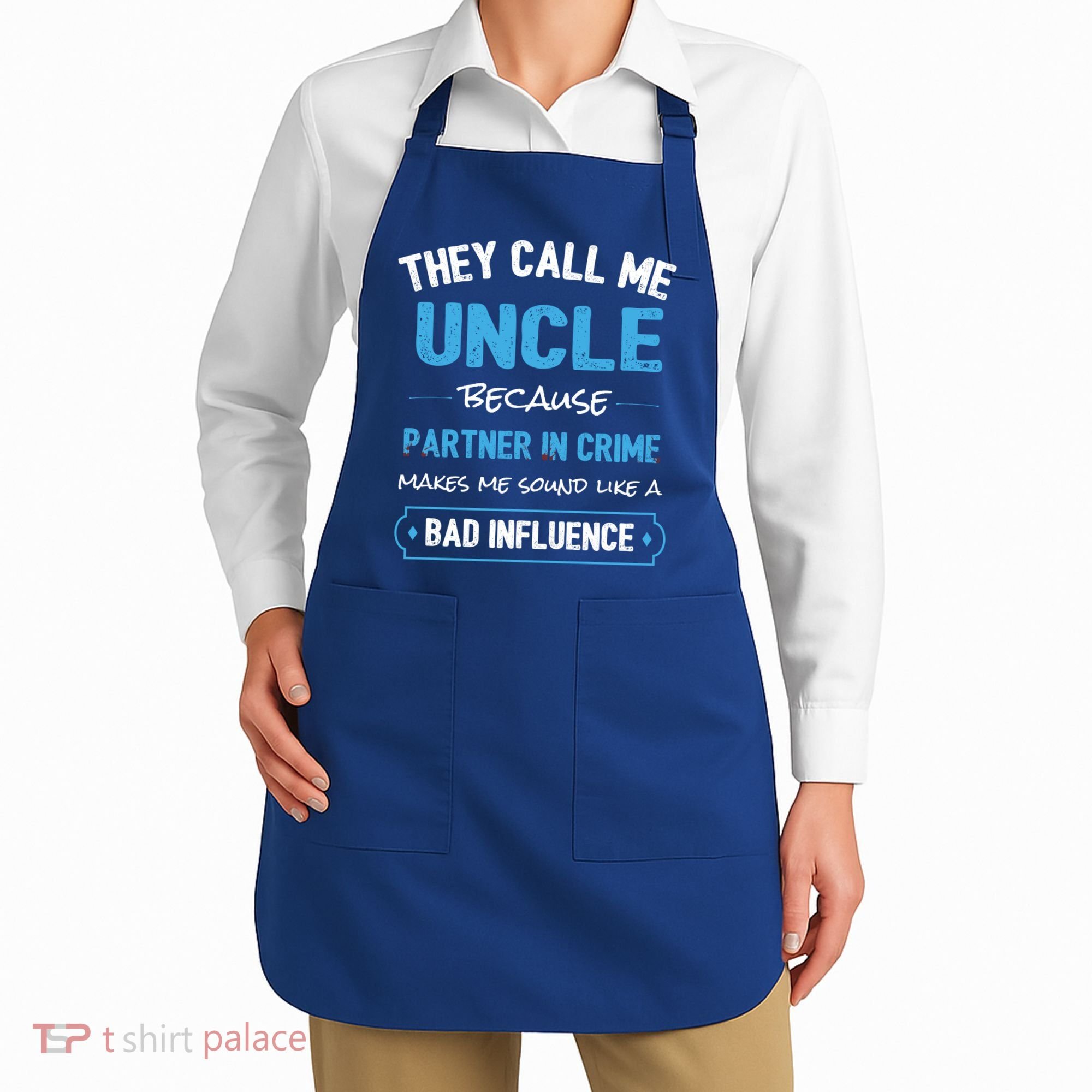 Funny Uncle Gifgift Uncle Partner In Crime Gift Cool Gift Apron