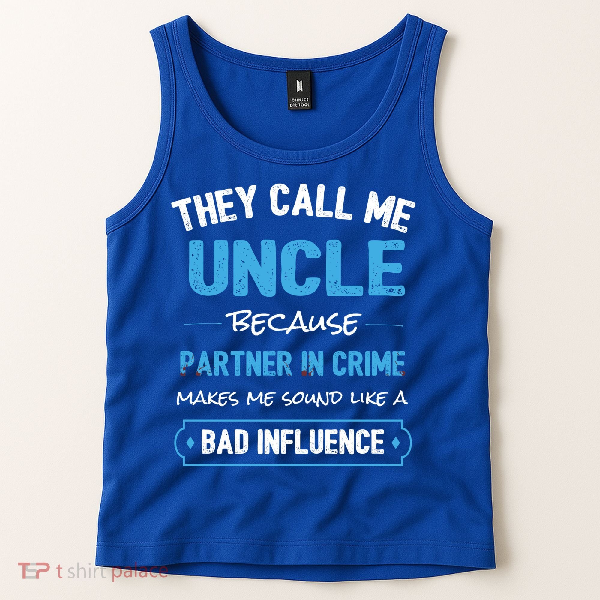 Funny Uncle Gifgift Uncle Partner In Crime Gift Cool Gift Tank Top