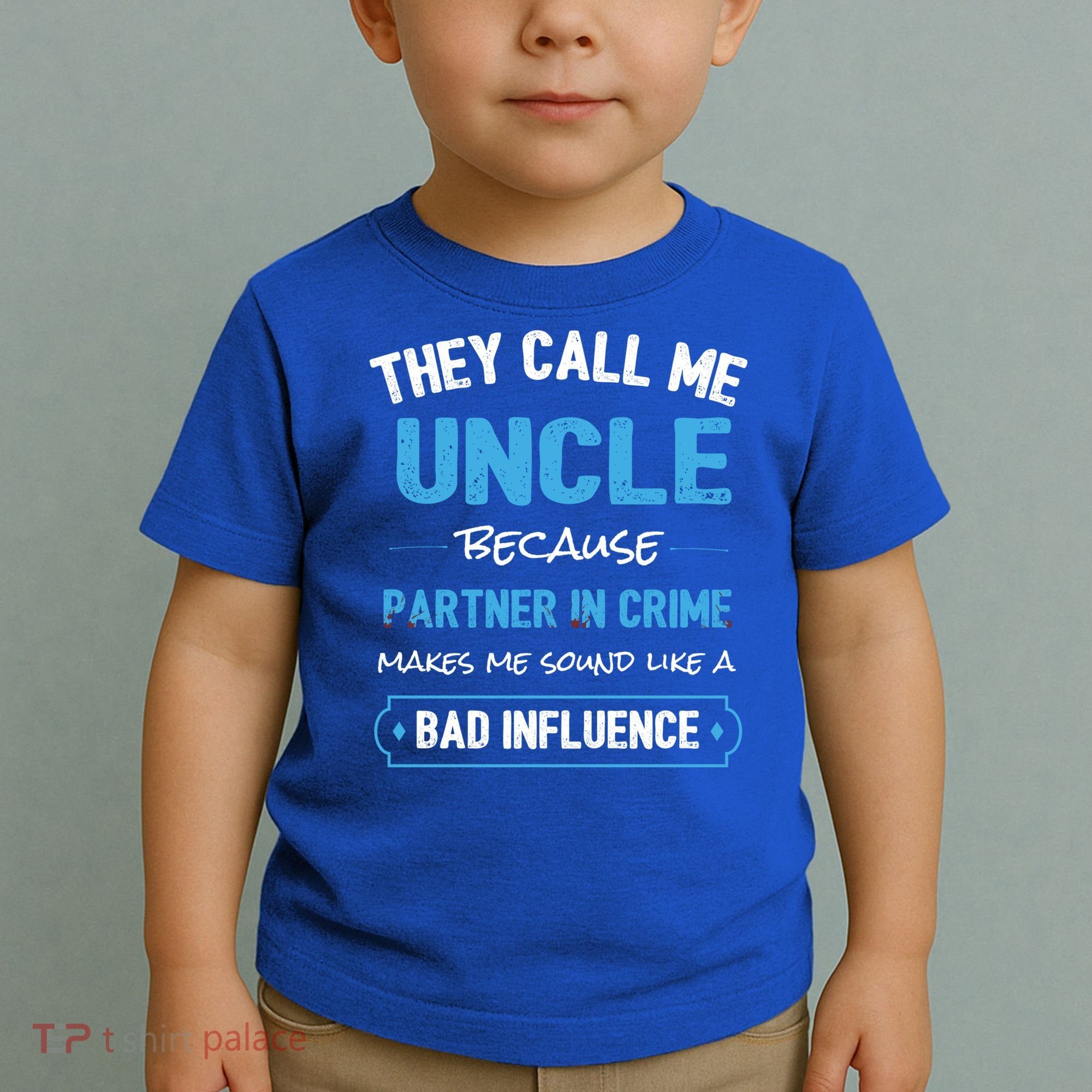 Funny Uncle Gifgift Uncle Partner In Crime Gift Cool Gift Toddler T-Shirt