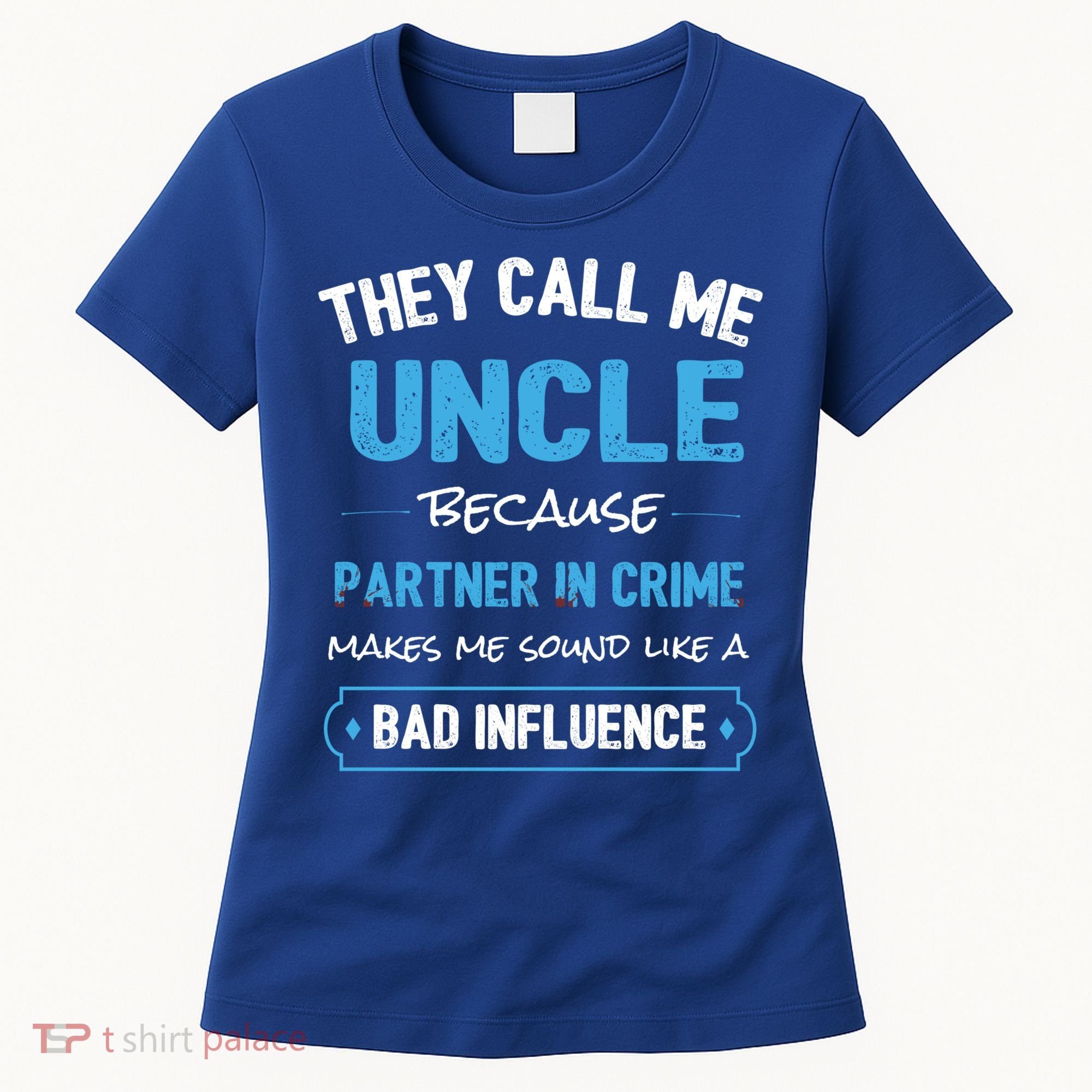 Funny Uncle Gifgift Uncle Partner In Crime Gift Cool Gift Women's T-Shirt