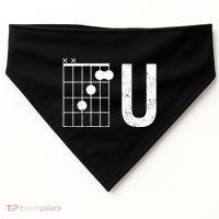 F U Guitar Chord Music USA-Made Doggie Bandana thumb 0