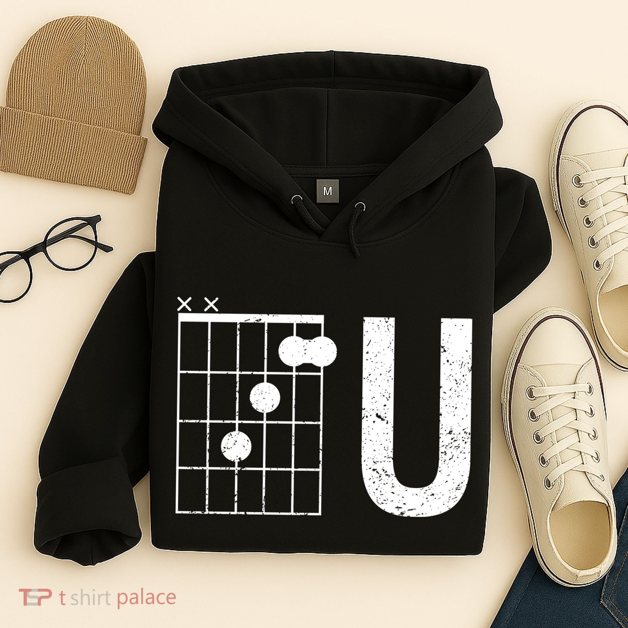 F U Guitar Chord Music Hoodie