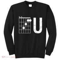 F U Guitar Chord Music Sweatshirt thumb 0