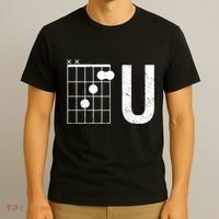 F U Guitar Chord Music T-Shirt thumb 3