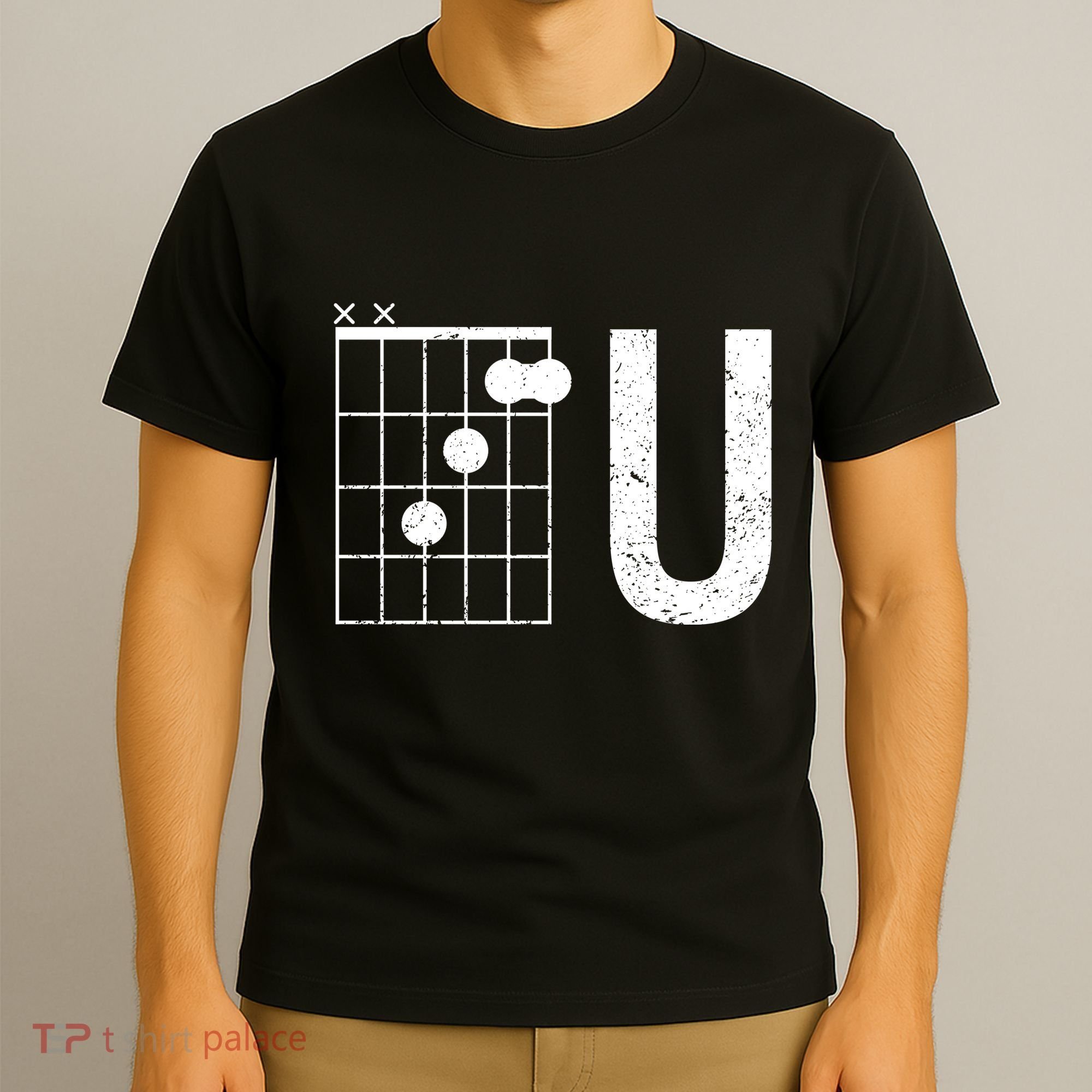 F U Guitar Chord Music T-Shirt