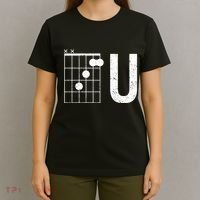 F U Guitar Chord Music T-Shirt thumb 4