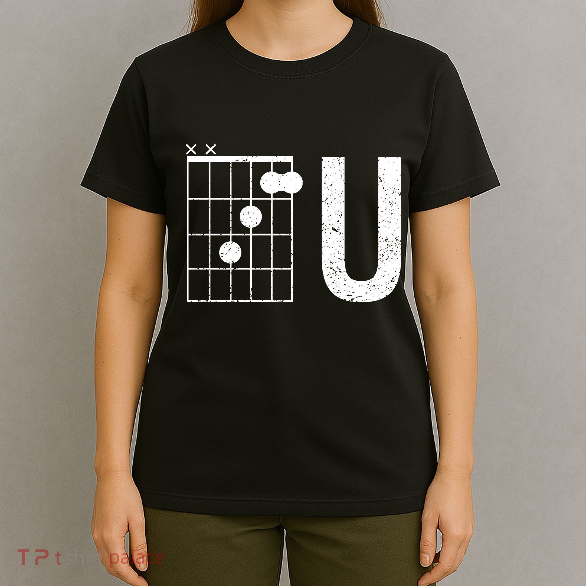 F U Guitar Chord Music T-Shirt
