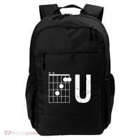 F U Guitar Chord Music Backpack thumb 0