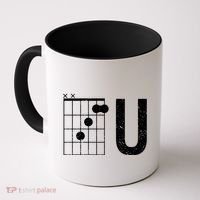 F U Guitar Chord Music Coffee Mug thumb 0