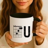 F U Guitar Chord Music Coffee Mug thumb 3