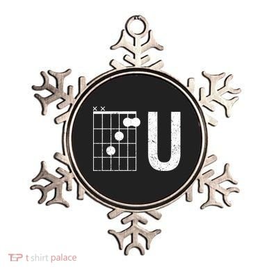 F U Guitar Chord Music Ornament