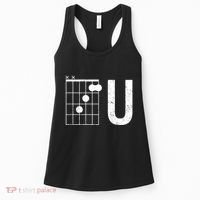 F U Guitar Chord Music Women's Tank Top thumb 0