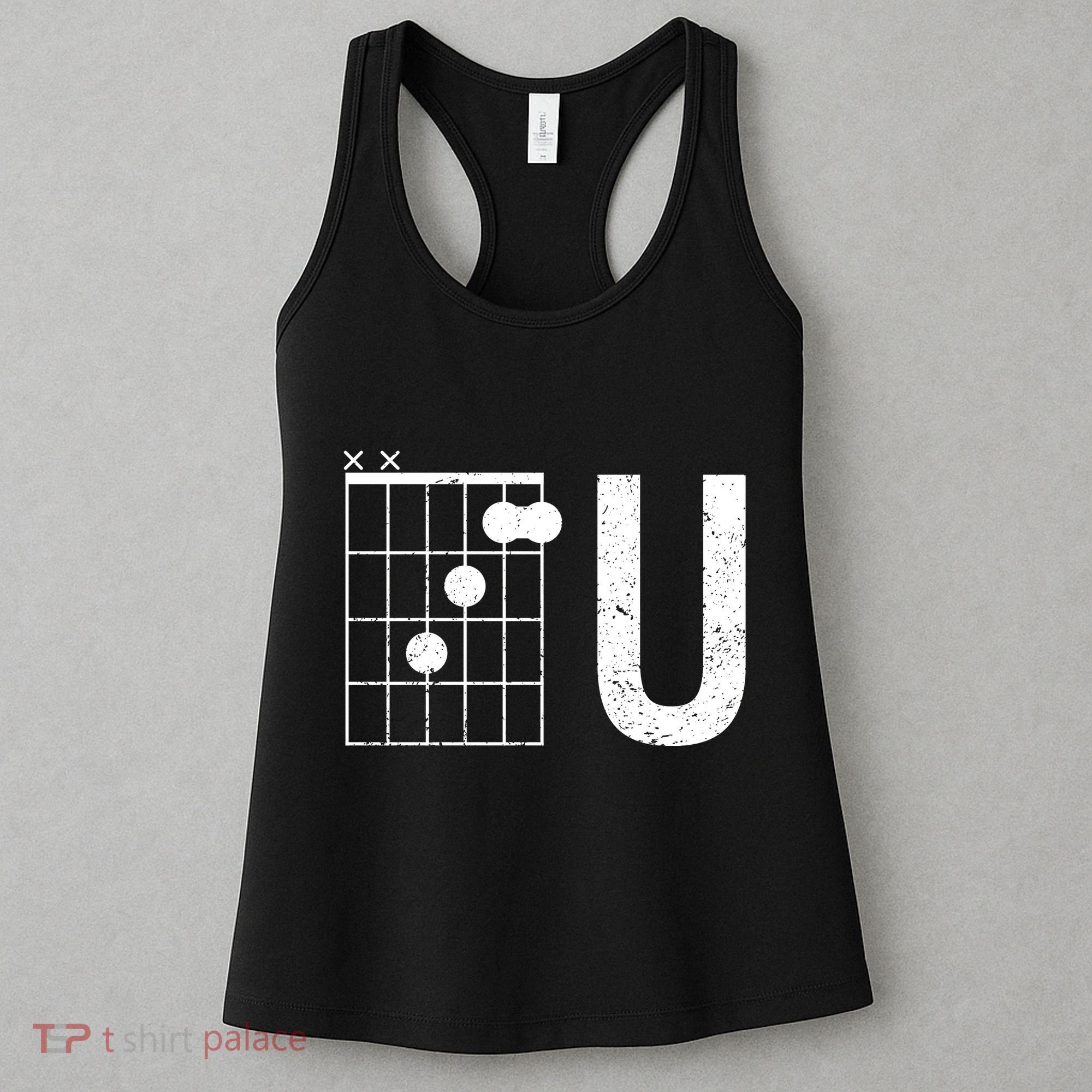 F U Guitar Chord Music Women's Tank Top