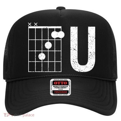 F U Guitar Chord Music Hat