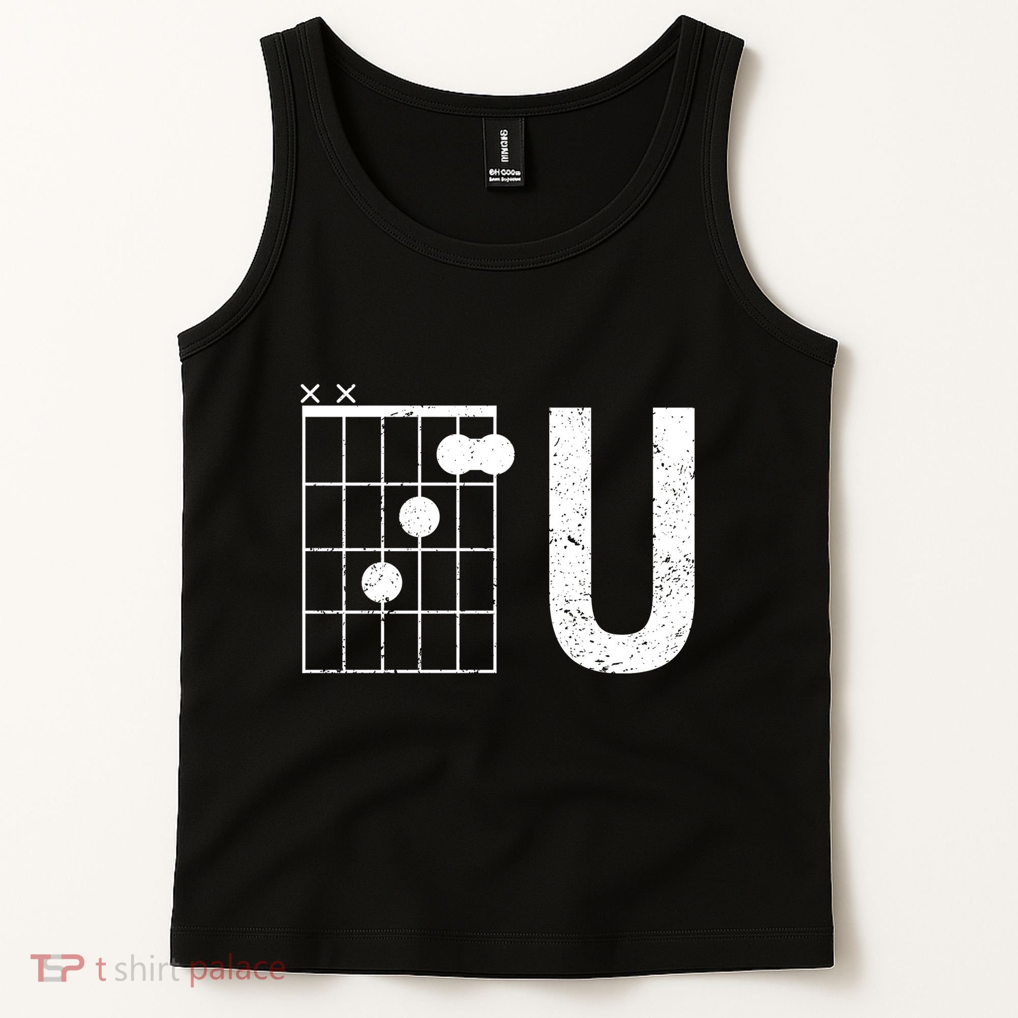 F U Guitar Chord Music Tank Top