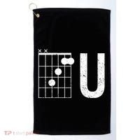 F U Guitar Chord Music Golf Towel thumb 0