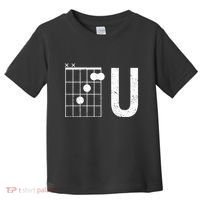 F U Guitar Chord Music Toddler T-Shirt thumb 0