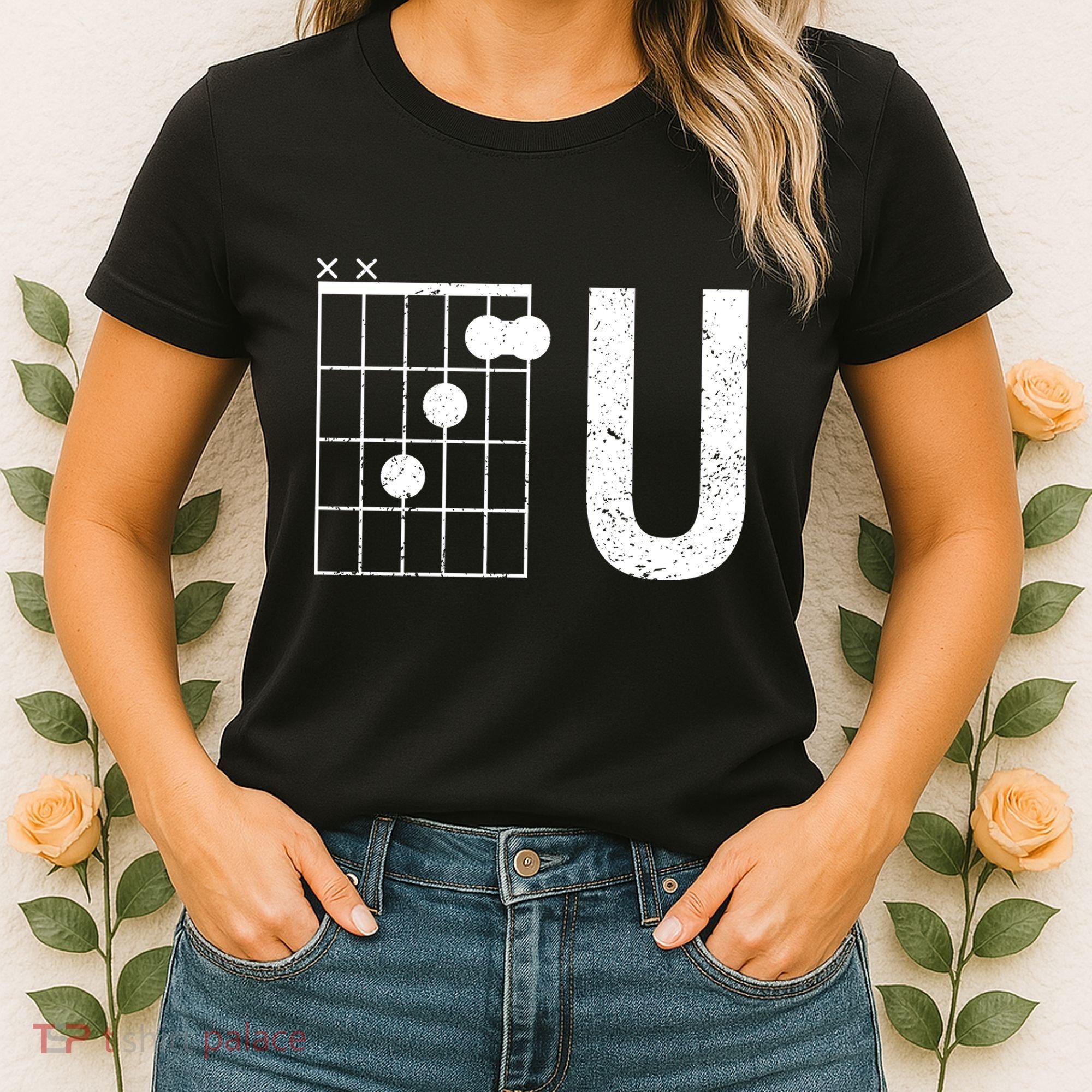 F U Guitar Chord Music Women's T-Shirt