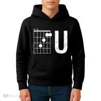 F U Guitar Chord Music Kids Hoodie thumb 4