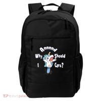 Funny Unicorn Gift And Why Should I Care? Backpack thumb 0
