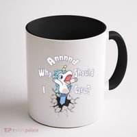 Funny Unicorn Gift And Why Should I Care? Coffee Mug thumb 1