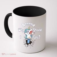 Funny Unicorn Gift And Why Should I Care? Coffee Mug thumb 0