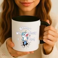 Funny Unicorn Gift And Why Should I Care? Coffee Mug thumb 3