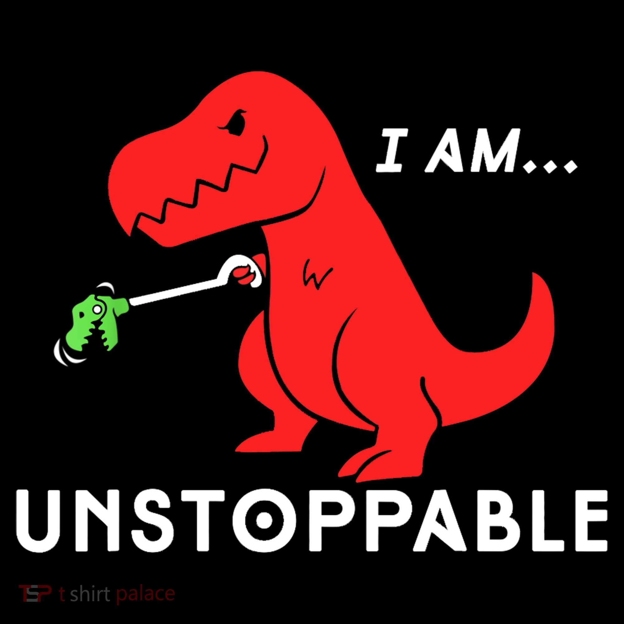 Funny Unstoppable Gift Funny TRex Dinosaur Gift Backpack