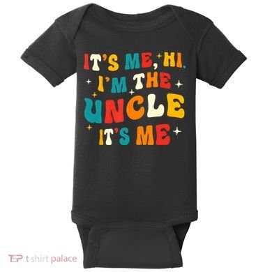Funny Uncle Gifts Cool Uncle Baby Bodysuit