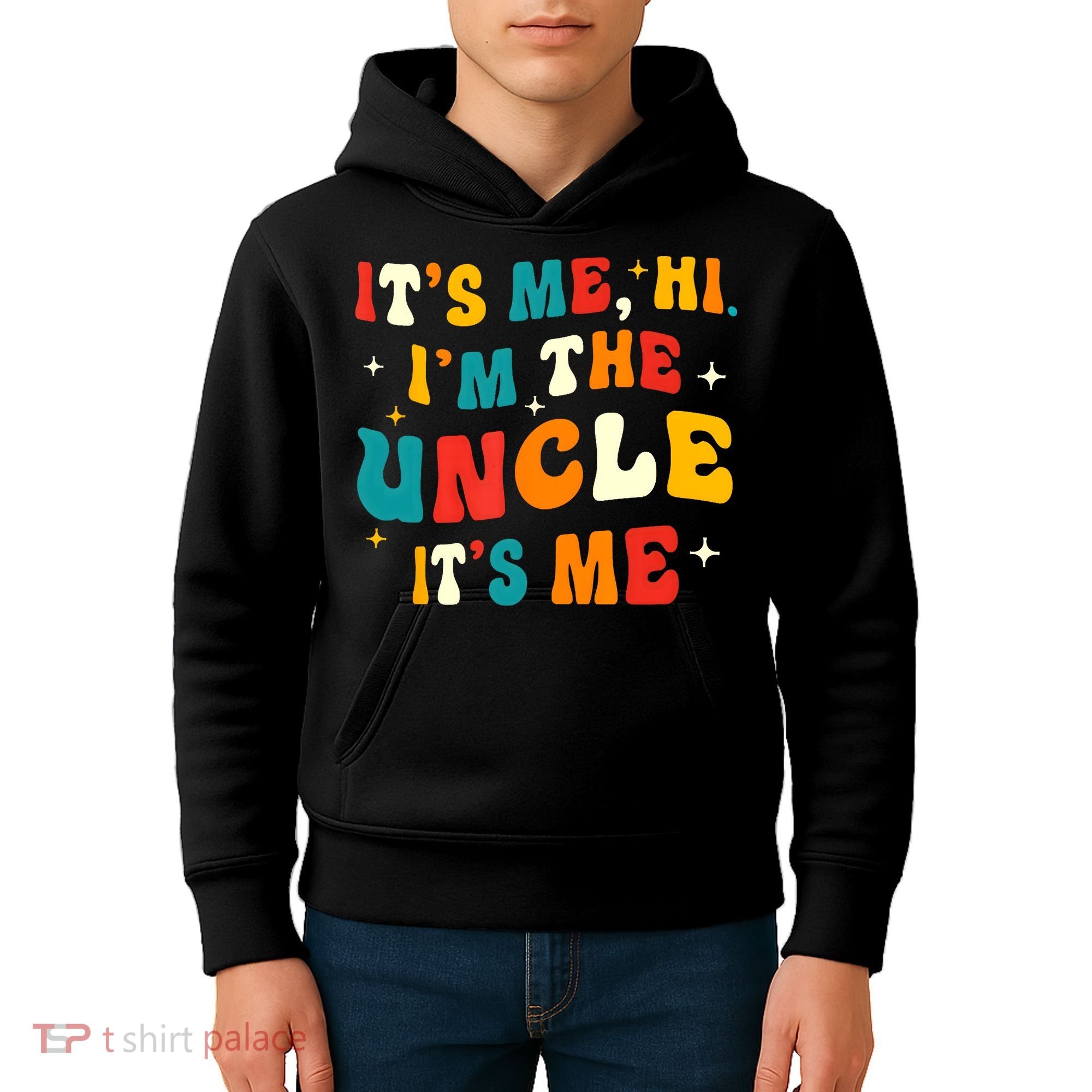 Funny Uncle Gifts Cool Uncle Kids Hoodie