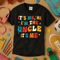 Funny Uncle Gifts Cool Uncle Kids T-Shirt thumb 3