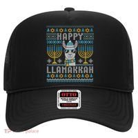 Funny Ugly Hanukkah Sweater Llama Llamakkah Gift Hat thumb 0