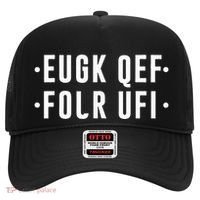 Fold Up Hidden Message F Off Funny Word Hat thumb 0