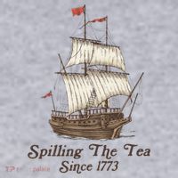 Funny Us History Teacher Boston Spilling The Tea Since 1773 Women's Sweatshirt thumb 2