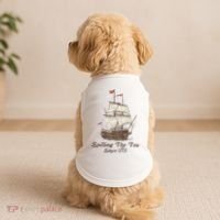 Funny Us History Teacher Boston Spilling The Tea Since 1773 Doggie Tank thumb 2