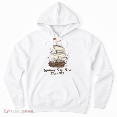 Funny Us History Teacher Boston Spilling The Tea Since 1773 Hoodie