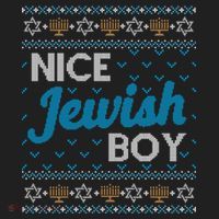Funny Ugly Hanukkah Sweater Nice Jewish Boy Matching Hat thumb 2