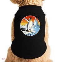 Flippers Up I Stand With The Penguins Arctic Pride Fan Doggie Tank thumb 0