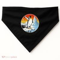 Flippers Up I Stand With The Penguins Arctic Pride Fan USA-Made Doggie Bandana thumb 0