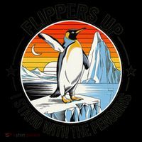 Flippers Up I Stand With The Penguins Arctic Pride Fan Coffee Mug thumb 5